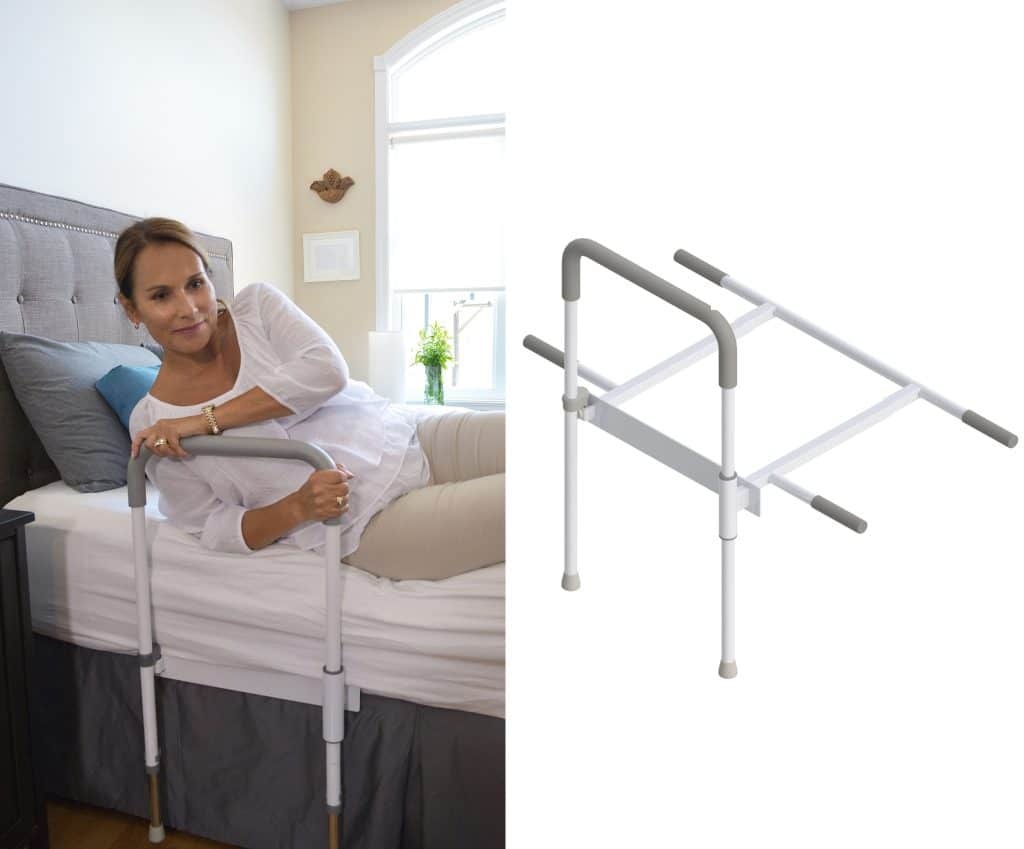 HCP-HealthCraft Products Healthcraft Smart Rail Pivoting Bed Rail 300lbs Capacity