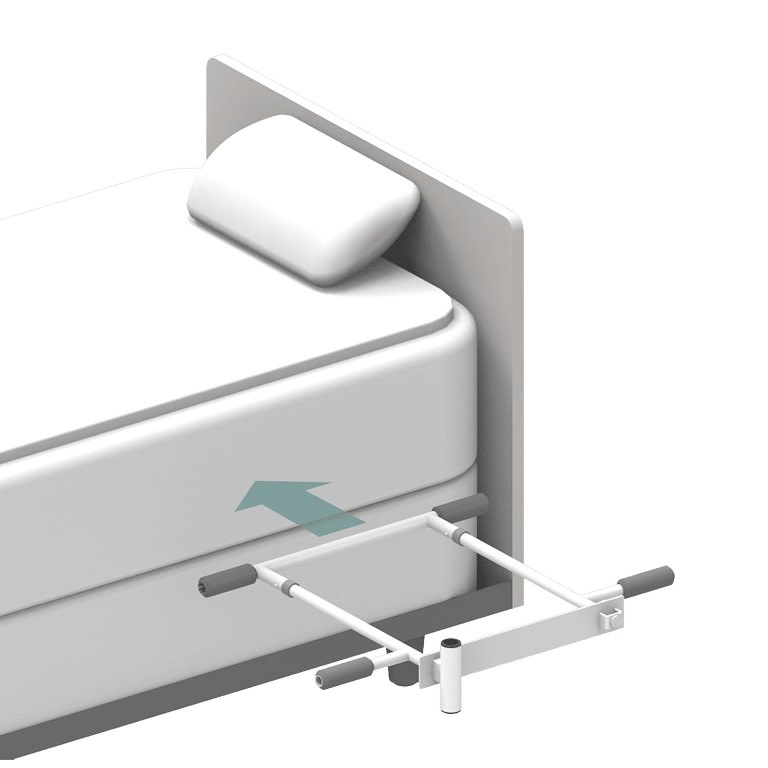 HCP-HealthCraft Products Healthcraft Smart Rail Pivoting Bed Rail 300lbs Capacity