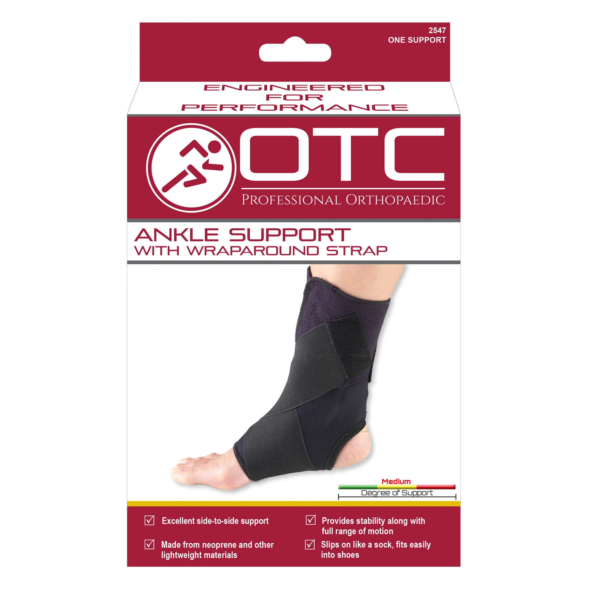 OTC - Airway Surgical Ankle Support-Wrap Around Strap