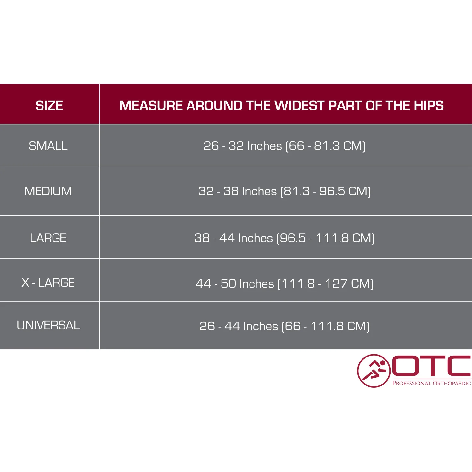 OTC - Airway Surgical Leightweight Lumbosacral Support