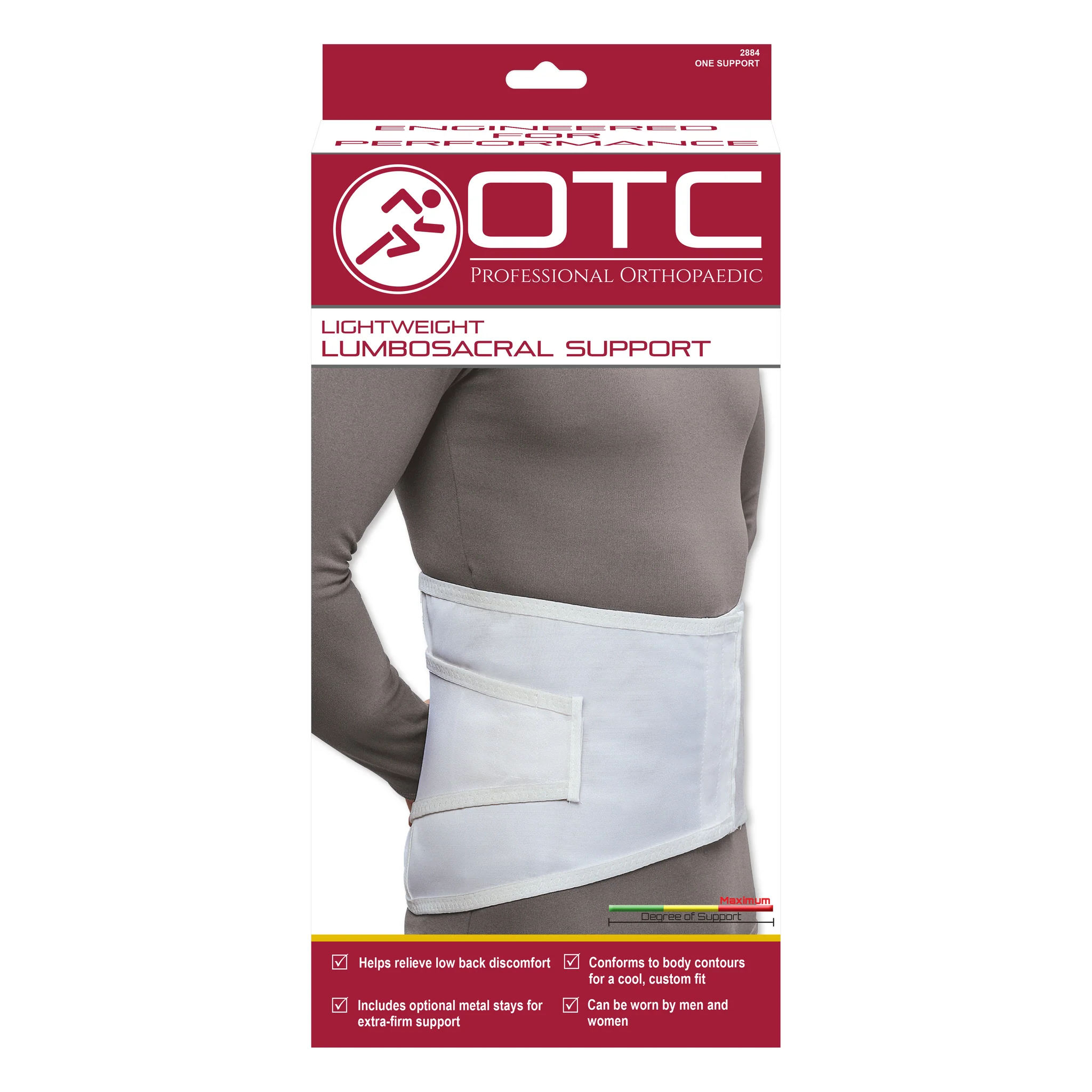 OTC - Airway Surgical Leightweight Lumbosacral Support