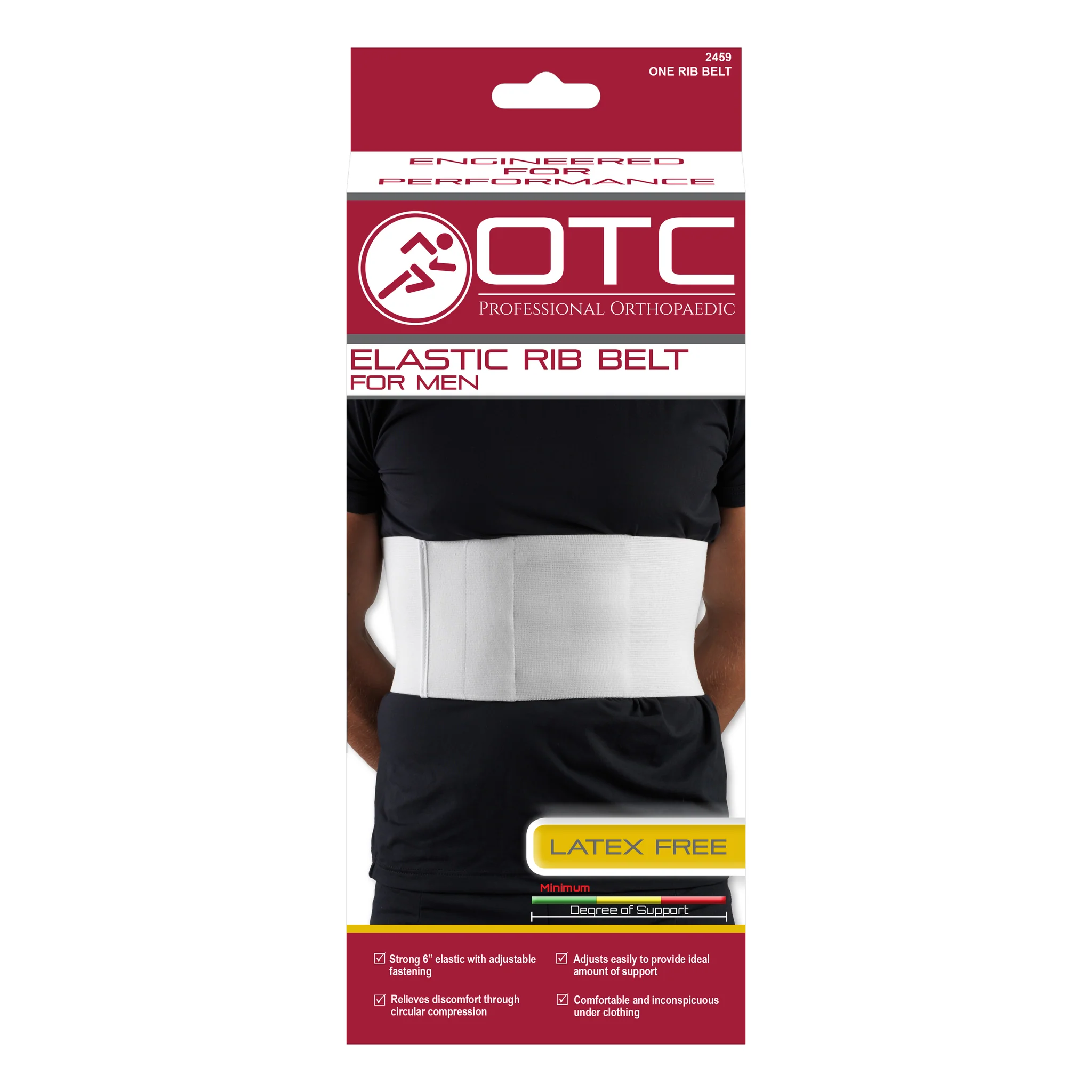 OTC - Airway Surgical Elastic Rib Belt For Men