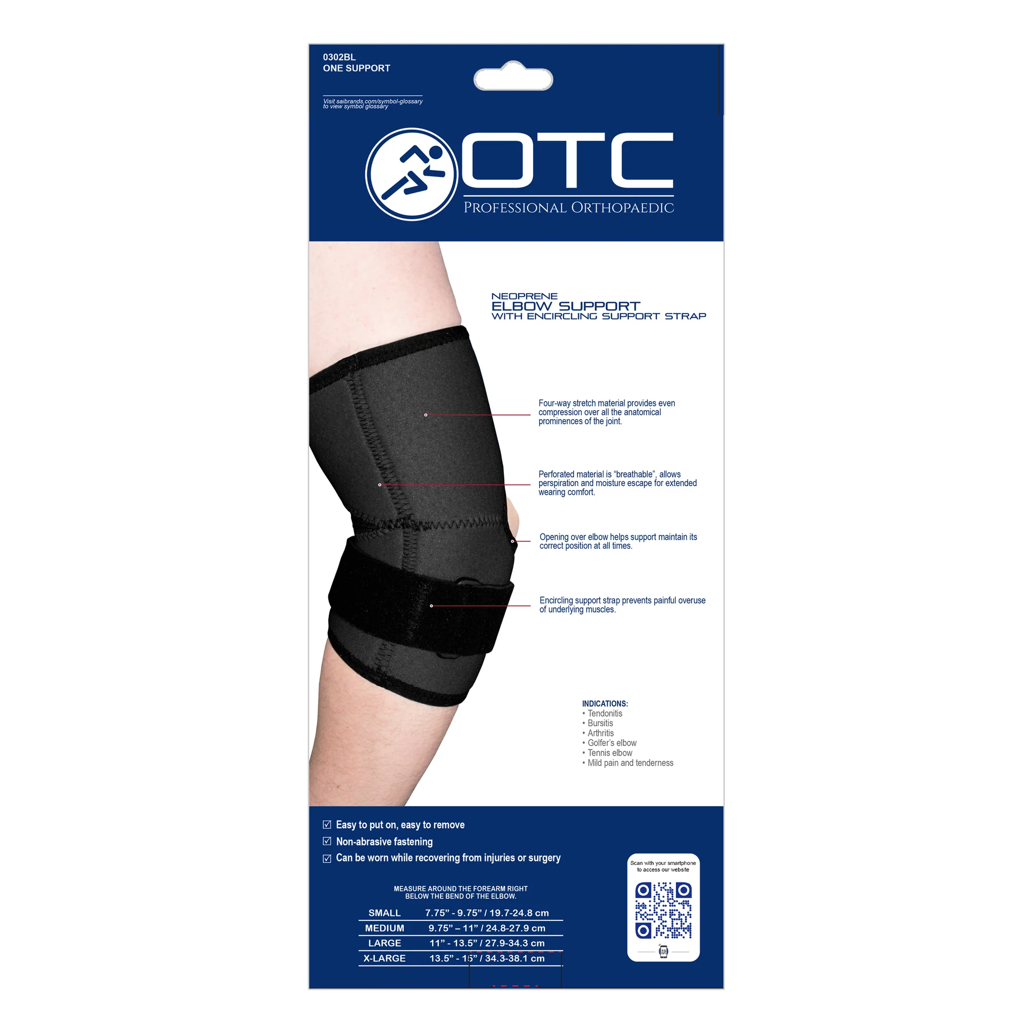 OTC - Airway Surgical Neoprene Elbow Strap
