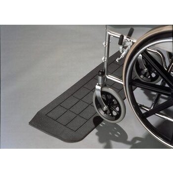 PVI-Prairie View Industries Threshold wheelchair and Scooter Rubber Anti-Slip Ramp