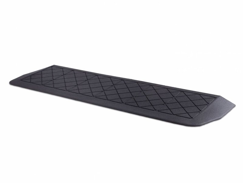 PVI-Prairie View Industries Threshold wheelchair and Scooter Rubber Anti-Slip Ramp