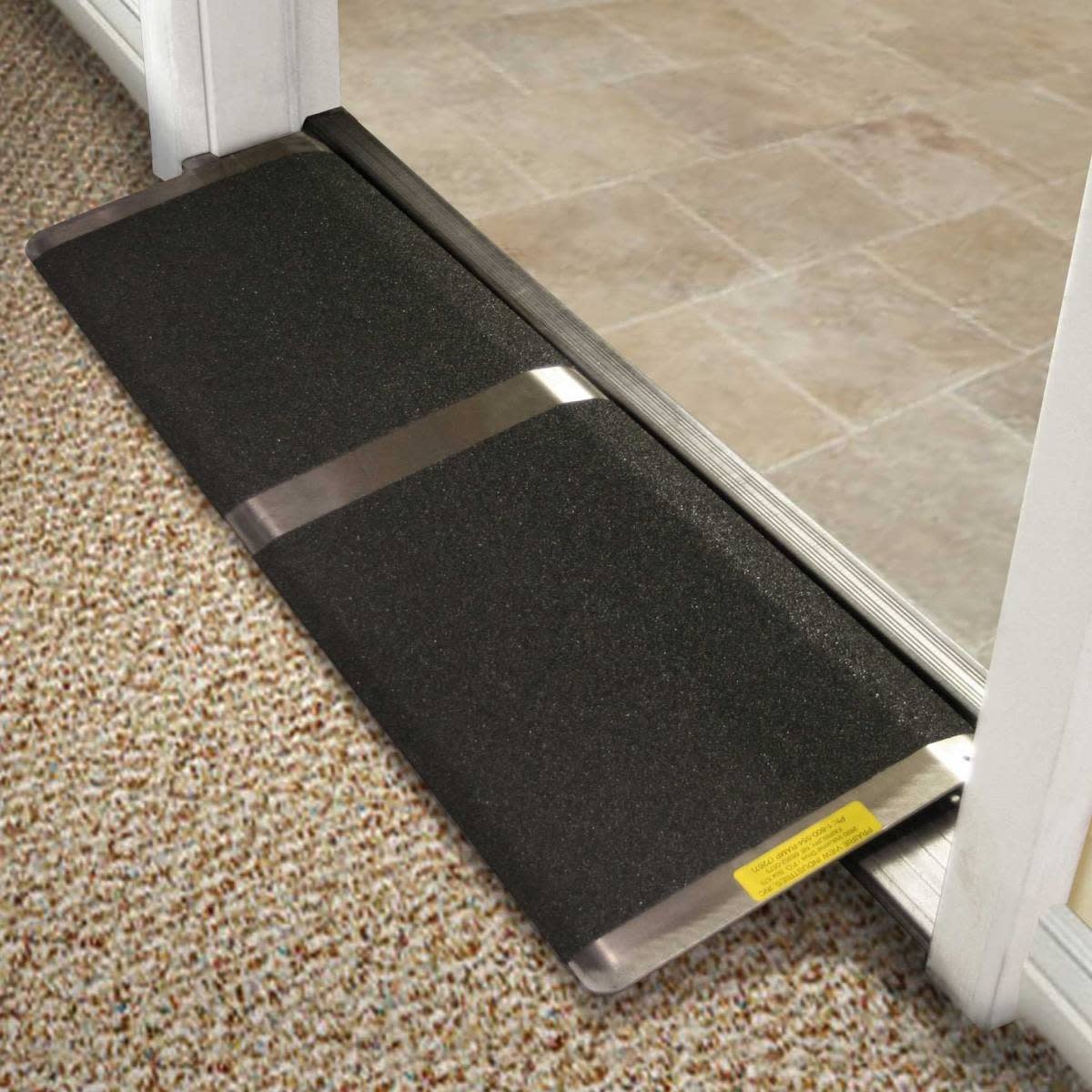 PVI-Prairie View Industries PVI Threshold wheelchair and Scooter Aluminum Anti-Slip Ramp