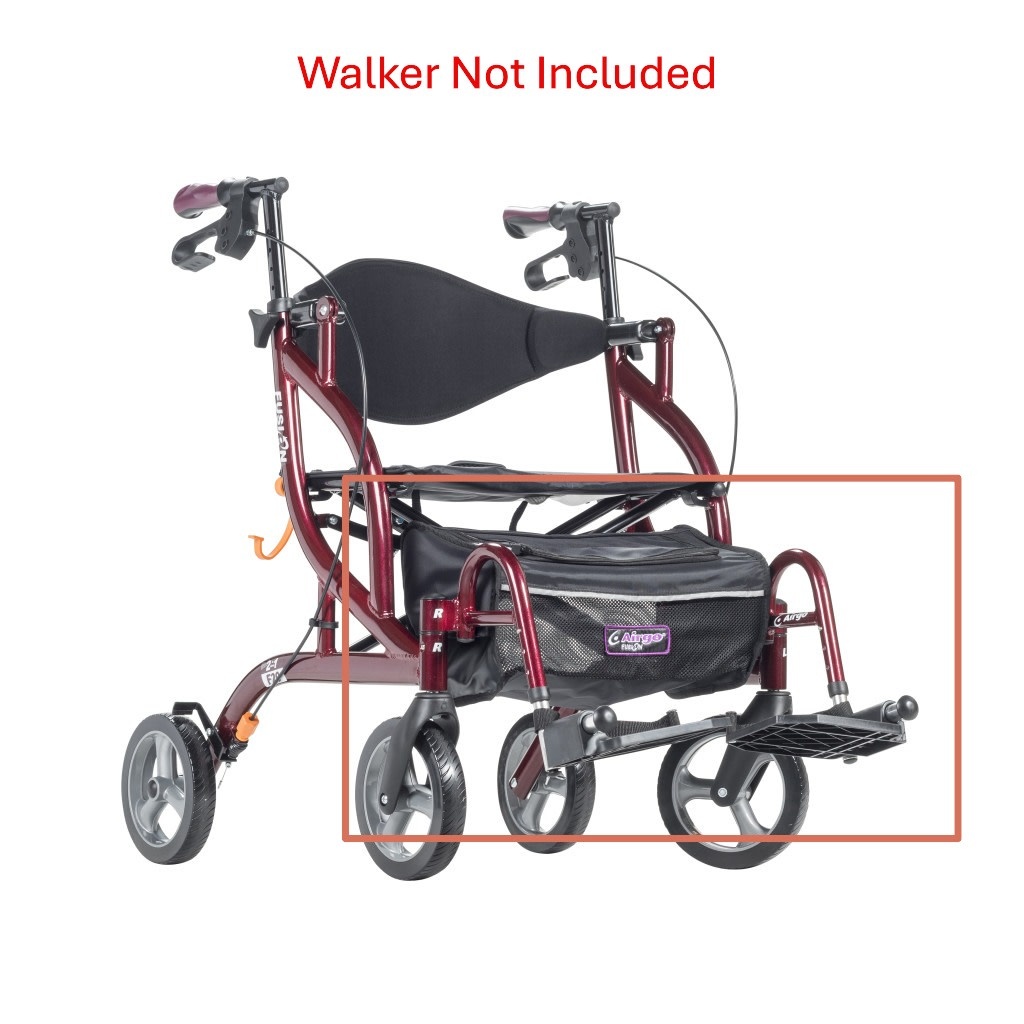 ARGO-Airgo Footrest Assembly (L &R) for Airgo Fusion F18, F20 & F23 Side Folding Rollator and Transport Chair