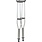 PRB - Probasics PROBASICS High Quality Adult Aluminum Crutches Adjustable 5'2" - 5'10"