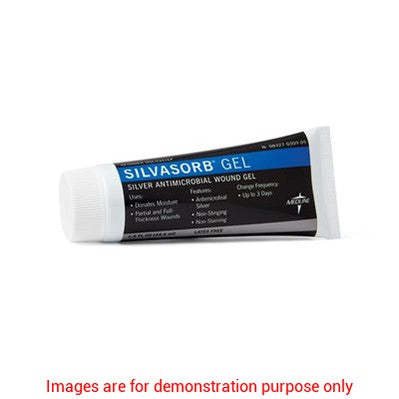 ML-MedLine Silvasorb Anitmicrobial Wound Gel 45ml Tube Each