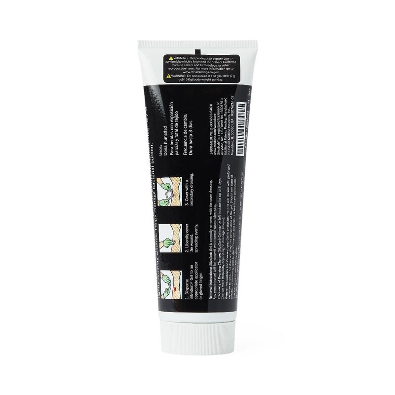 ML-MedLine Silvasorb Anitmicrobial Wound Gel 45ml Tube Each