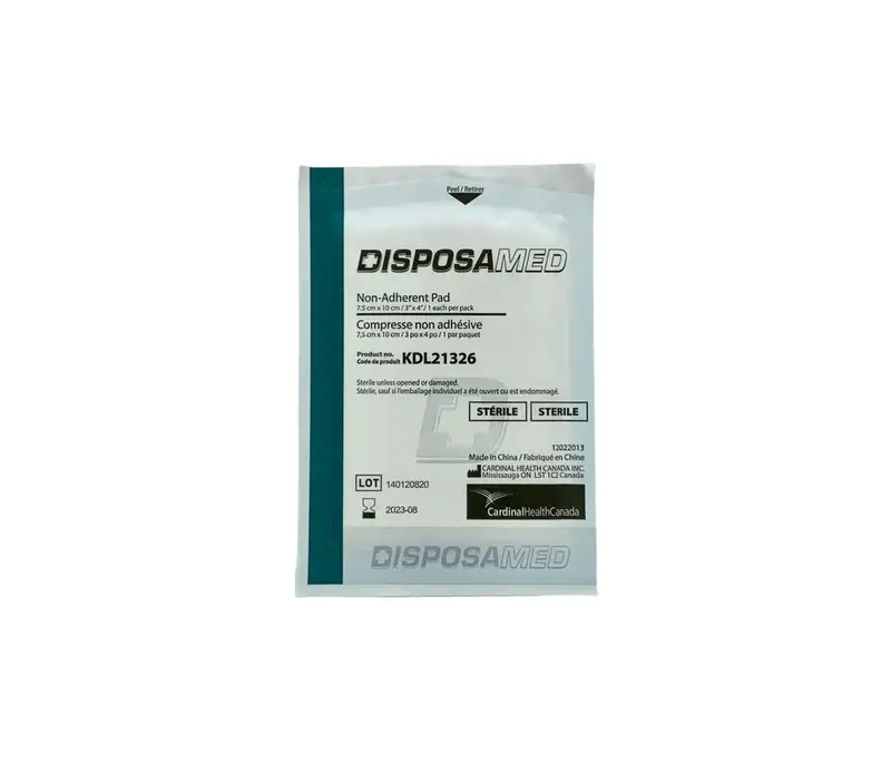 Telfa - Disposamed Telfa Disposamed® Non-Adherent Pads 3" x 4" Non-woven Cotton Dressing 100/Bx