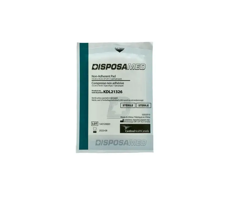 Telfa - Disposamed Telfa Disposamed® Non-Adherent Pads 3" x 4" Non-Woven Cotton Dressing Single
