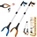 REWKCY Grabber Foldable Reacher with 360° Rotating Jaw & Magnet HD Pick Up Stick 2-Pack