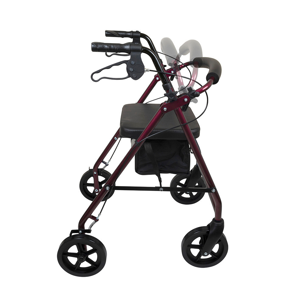 PRB - Probasics ProBasics Aluminum Rollator 8" Wheels 300 LB Weight