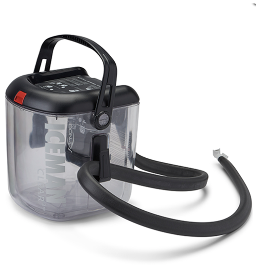 DJO - DJO Global DJO IceMan CLEAR3 Cold Therapy Unit with Extended Hose 15" w/Universal Wrap-On Pad