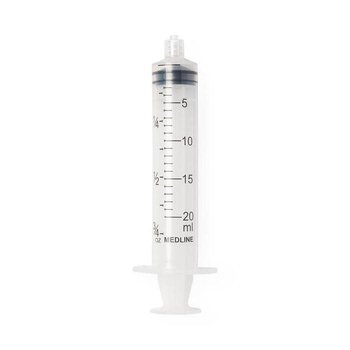 MedLine Medline Syringe Only 20ml Luer Lock Latex-Free Sterile 40/Bx single