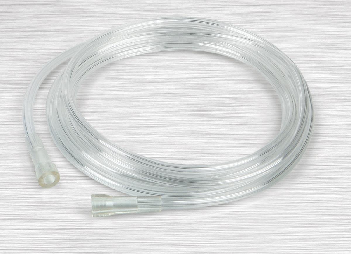 ML-MedLine Oxygen tubing, crush-resistant — 25 ft, standard connectors (case/25) single