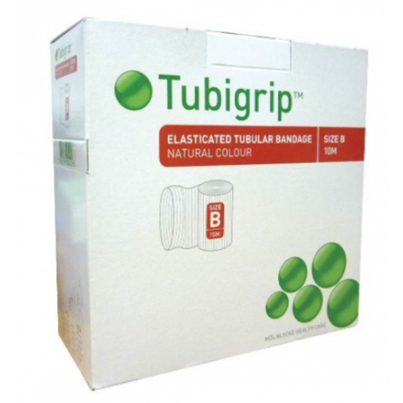 MOL-Molnlycke Molnlycke Tubigrip Tubular Bandage Size B 6.0-6.4cm Roll 10m/bx
