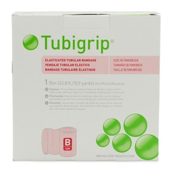 MOL-Molnlycke Molnlycke Tubigrip Tubular Bandage Size B 6.0-6.4cm Roll 10m/bx