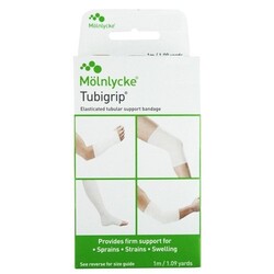 MOL-Molnlycke Molnlycke Tubigrip Tubular Bandage Size B 6.0-6.4cm Roll 1 Meter