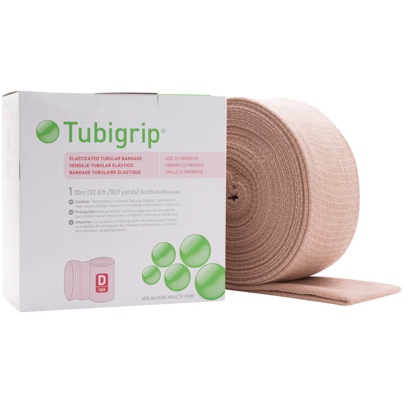 MOL-Molnlycke Molnlycke Tubigrip Tubular Bandage Size D 7.3-7.9cm Roll 10m
