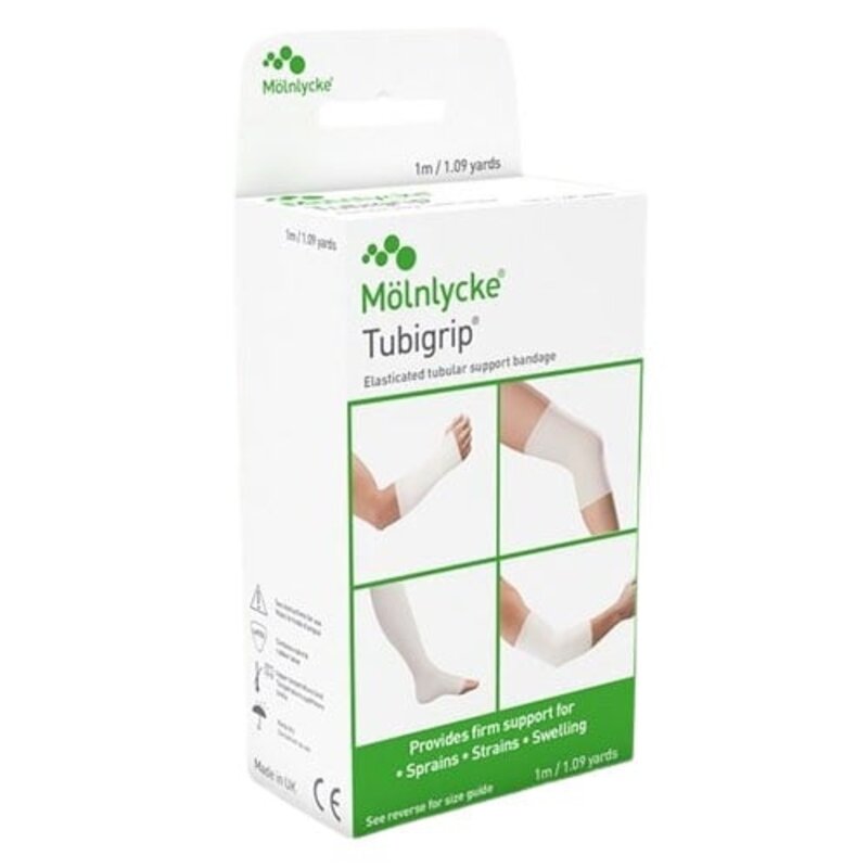 MOL-Molnlycke Molnlycke Tubigrip Tubular Bandage Natural Size F 9.7-10.3CM x 1 Meter