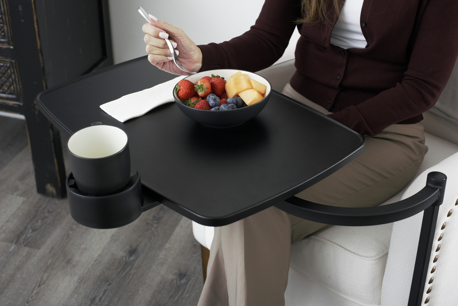 STN-Stander Wonder Tray XLarge Oversized Tray with Curved Arm
