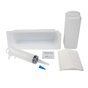 Med RX Med-RX Irrigation Tray with 60 ml Piston Syringe 16/bx