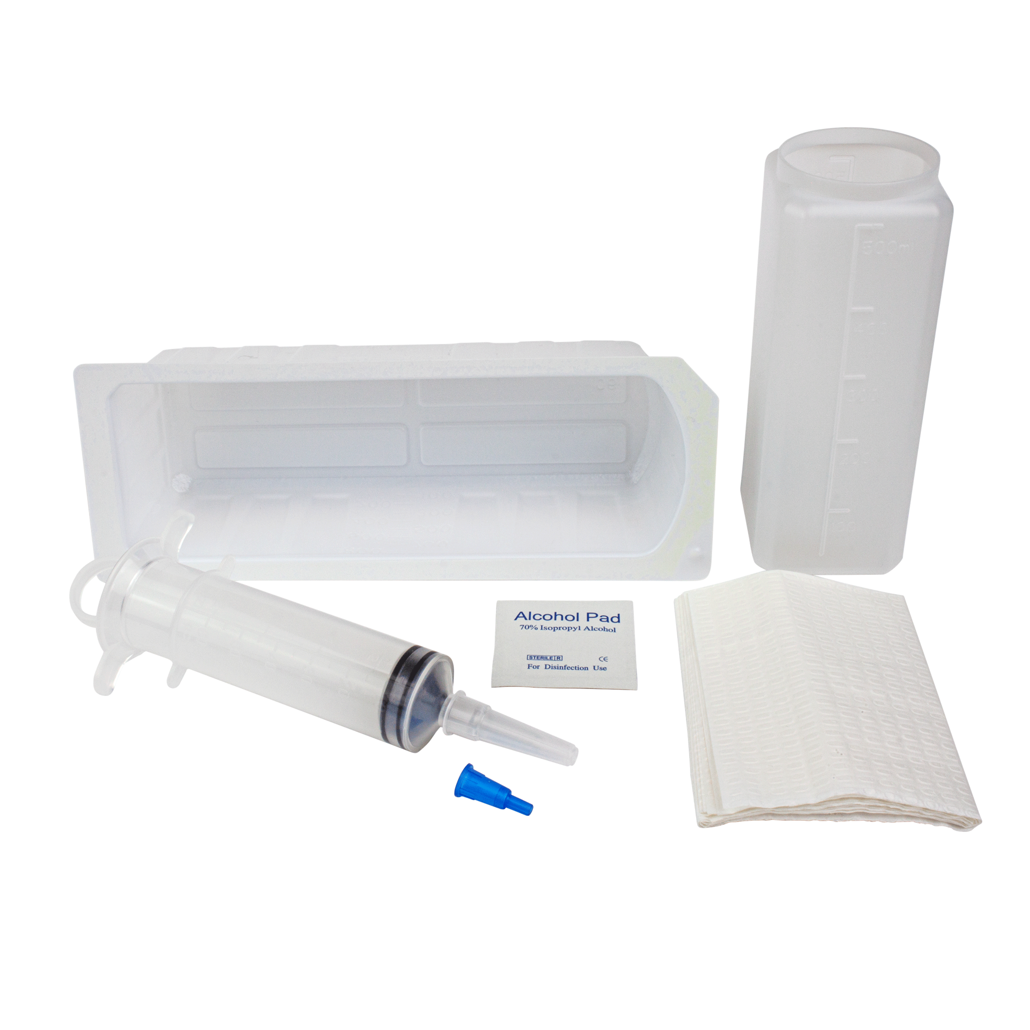 MRX-Med RX Med-RX Irrigation Tray with 60 ml Piston Syringe 16/bx