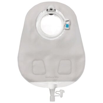 COL-Coloplast Coloplast Sensura Mio 2 Pc Click Pouch, Urostomy, Drainable, Maxi, Transparent, Flange Size 50mm 10/Bx