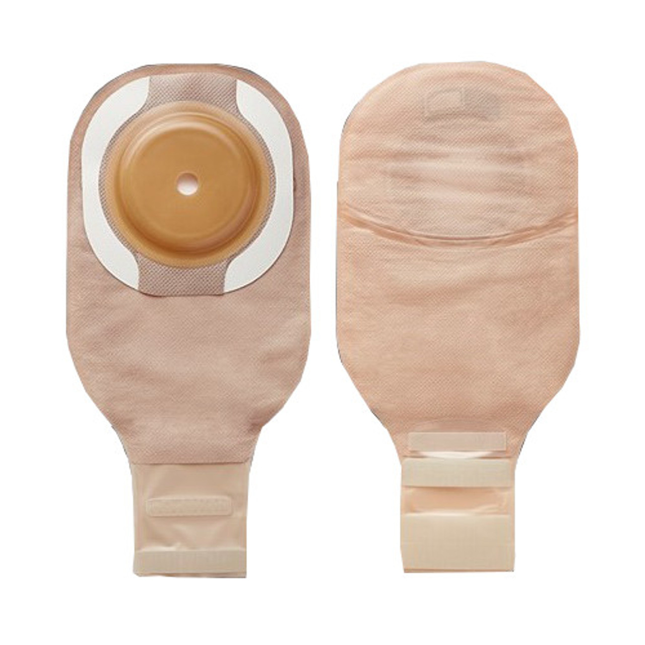 HOL- Hollister Hollister Premier One-Piece Drainable Ostomy Pouch - Soft Convex Flextend™ Barrier, Viewing Option, Lock 'n Roll™ Closure, Tape, Filter 5/Bx