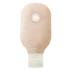 HOL- Hollister Hollister New Image Lock N Roll 12" Drainable Pouch Transparent 2-1/4" Flange, No Filter 10/bx