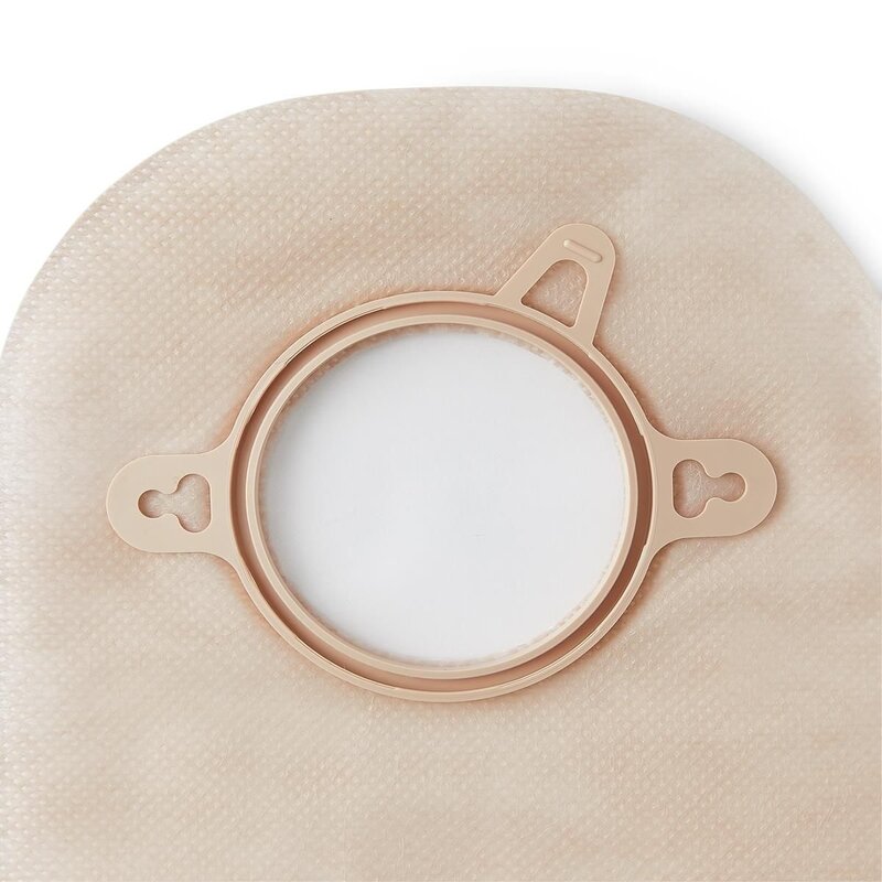 HOL- Hollister Hollister New Image Lock N Roll 12" Drainable Pouch Transparent 2-1/4" Flange, No Filter 10/bx