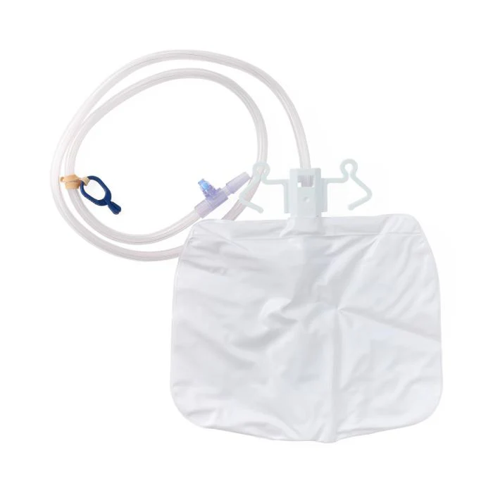 ML-MedLine Medline Urinary Drainage Bag 4000ml W/ Luer-Lock Connection & Anti-Reflux Tower W/ Slide-Tap