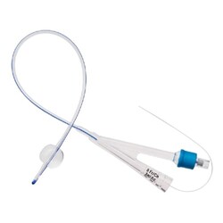 ML-MedLine Catheter Foley 2 Way 10fr 3cc 100% Silicone Sterile 10/Bx
