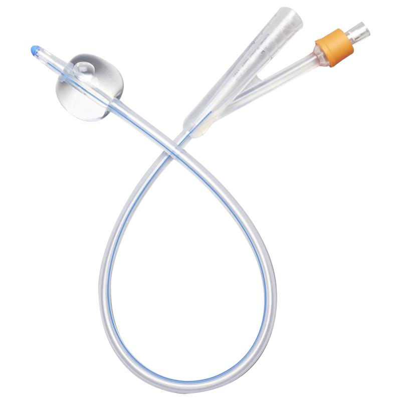 ML-MedLine Catheter Foley 2 Way 10fr 3cc 100% Silicone Sterile 10/Bx
