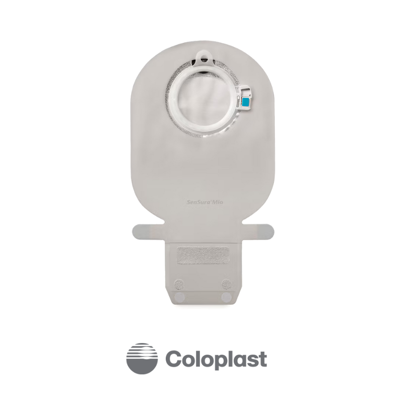COL-Coloplast Coloplast Sensura Mio 2 Pc Click Pouch, Drainable, Maxi, Transparent, Flange Size 40mm 10/Bx