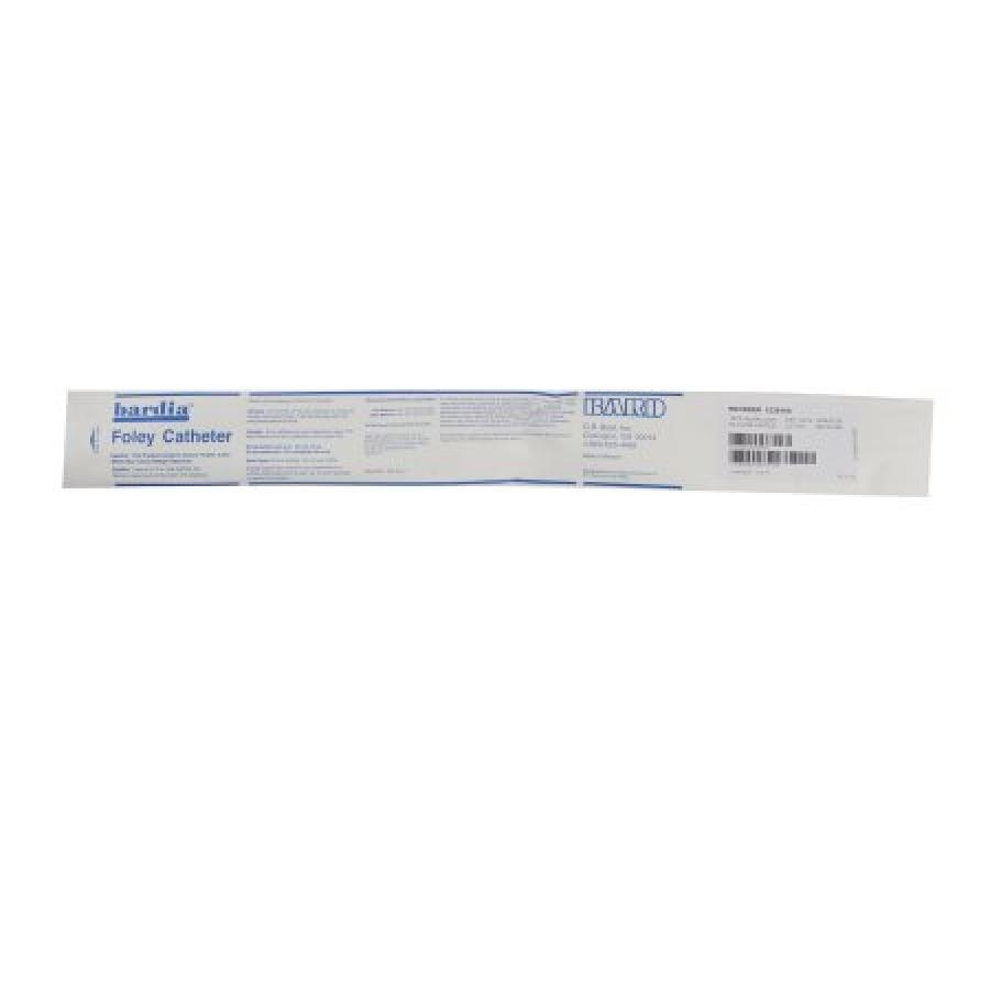 BRD-Bard Bardia 2-Way Foley Catheter 16 fr Silicone-Elastomer Coated 5cc Two Drainage Eyes Sterile Latex Disposable Single