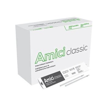 Ostomy Essentials Amici Classic Female Intermittent Catheters 7in Bx/100
