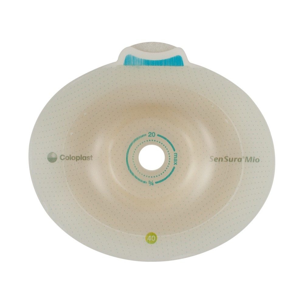 COL-Coloplast Coloplast Sensura Mio 2 Piece Click Barrier, Deep Convex, Cut-To-Fit 15mm - 30mm, Flange Size 50mm 5/Bx