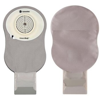 Convatec Convatec Esteem Body Drainable Pouch opaque w/window/filter Durahesive CTF-10-35mm 3.5mm-CD 40mm-TL 10/Bx