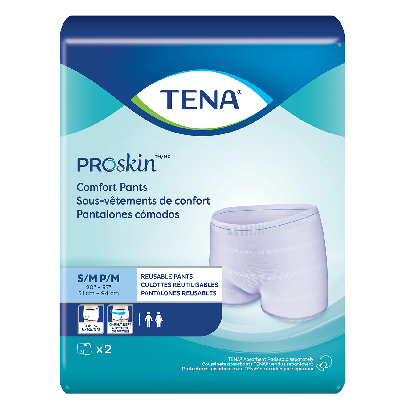 TENA-Tena Tena Comfort Pants SM/MED 2/Bg