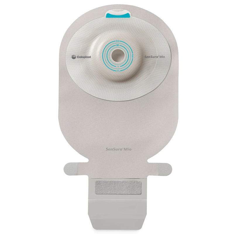 COL-Coloplast Coloplast Sensura Mio 1 Piece Pre-Cut 30mm Wide Outlet Drainable Non-Convex 10/Bx