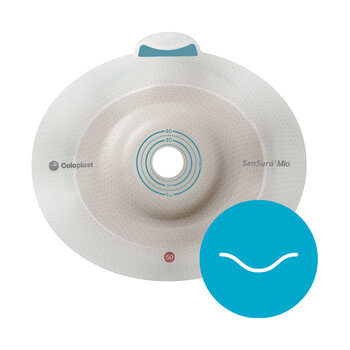 Coloplast Coloplast Mio 2 Piece Flex Barrier, Light Convex, Cut-To-Fit 15mm - 40mm, Flange Size 50mm 5/Bx