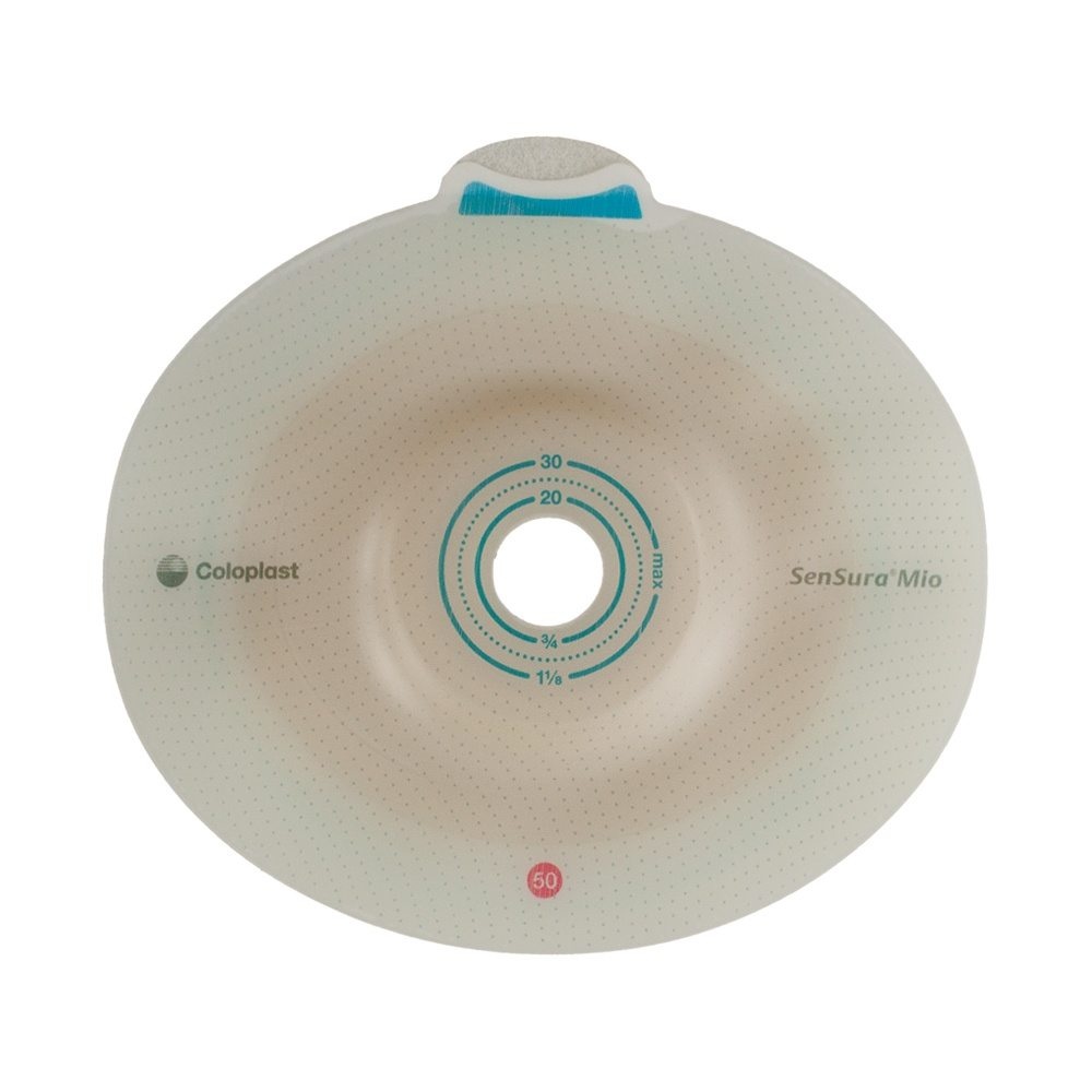 COL-Coloplast Coloplast Mio 2 Piece Flex Barrier, Light Convex, Cut-To-Fit 15mm - 40mm, Flange Size 50mm 5/Bx