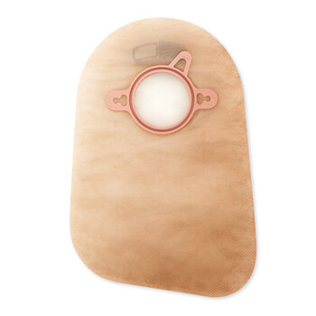 HOL- Hollister Hollister New Image Closed Pouch 9" Beige with Filter 2-3/4" Flange 30/Bx