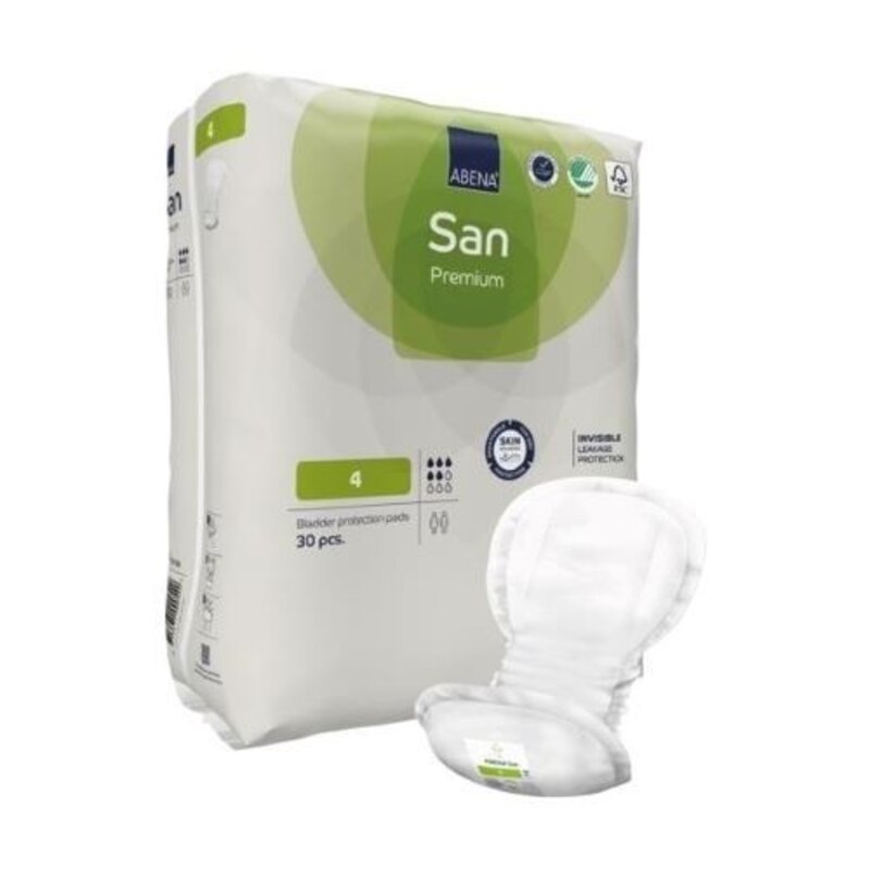 ABE-Abena Abena San 4 Pads 800ml Cap 270/Bx