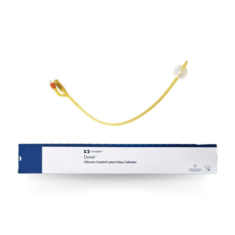 COV-Covidien Dover Kenguard Catheter Silicone-Coated Latex Foley 14fr 5cc
