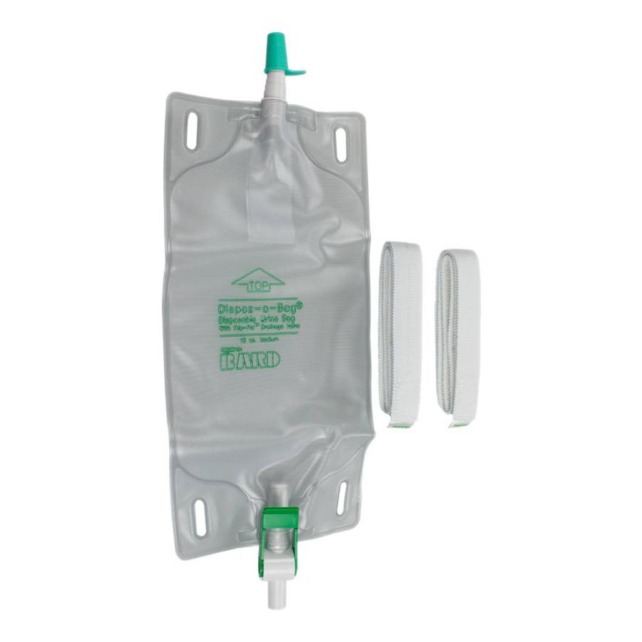 BRD-Bard Bard Dispoz-a-Bag Leg Bag w/18" Extension 32oz/946ml