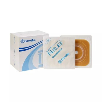 CVTC-Convatec Convatec Natura Durahesive Flex Barrier Flange 5x5" 2-3/4" Tan 10/bx